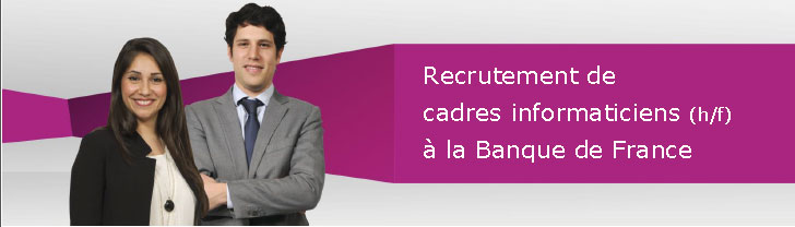 Avis de concours � la Banque de France : r�dacteur informaticien